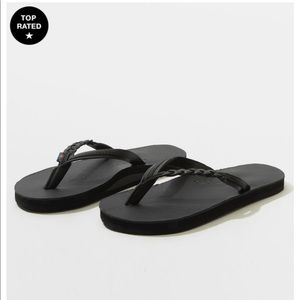 Rainbow flirty braidy sandals